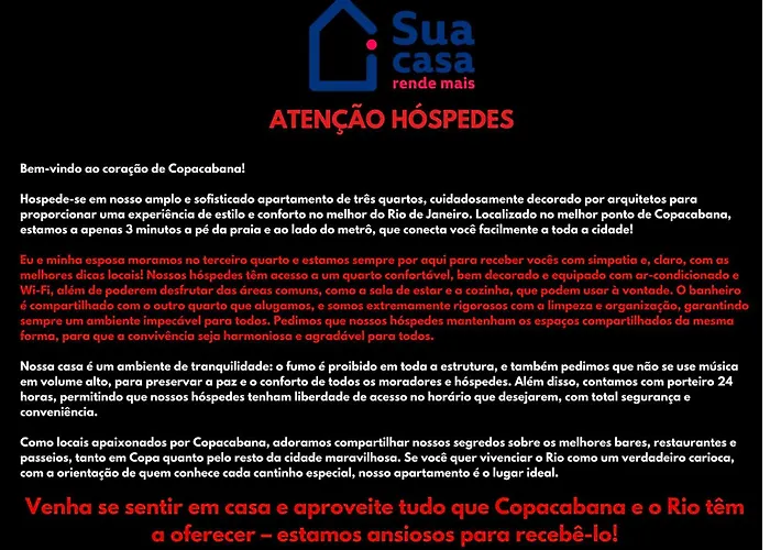 Quarto2 Exclusivo AR VAGA metrô Praia Copacabana - proprietário mora no local Rio de Janeiro